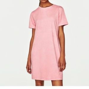 Zara Suede Effect Dress